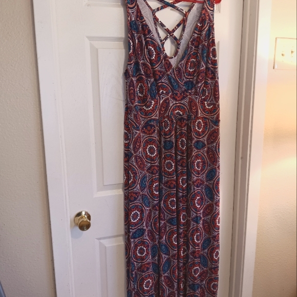 Market & Spruce maxi sleeveless dress - Picture 1 of 4